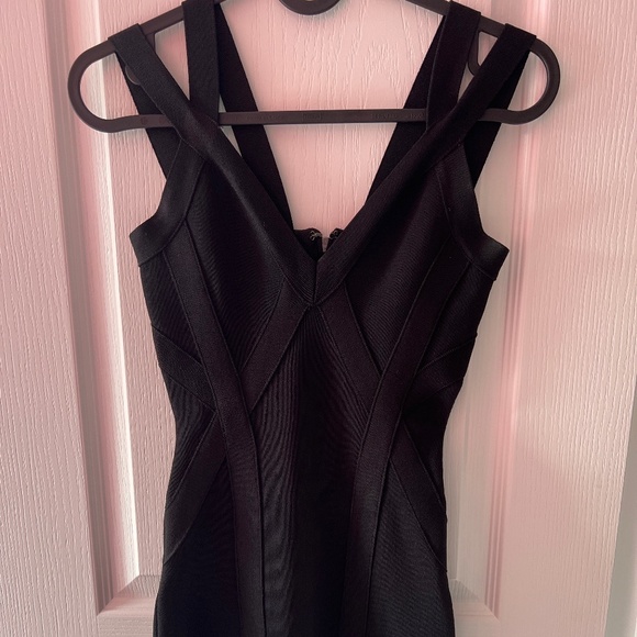 Guess Black Bandage Mini Dress - Picture 2 of 6